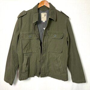 Old Navy NWT Military Army Green Utility Jacket Mens Size M